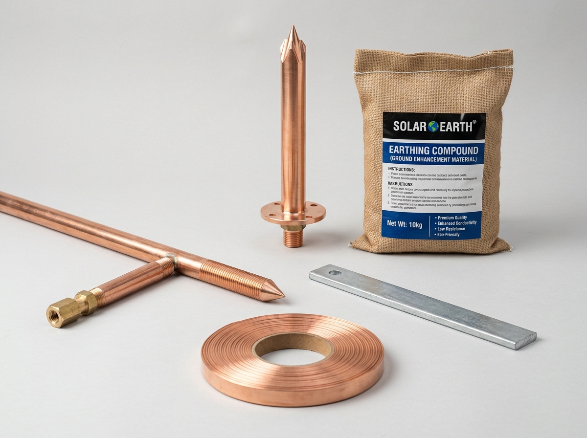 Earthing Wires & Pure Copper / GI Strips