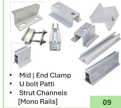Mid Clamp, End Clamp & Mono Rails Catalog